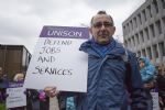 Salford Council Anti-Cuts Protest